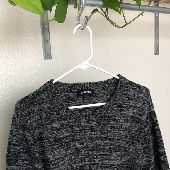 Express Comfy Heather Sweater - Picture 2 of 4